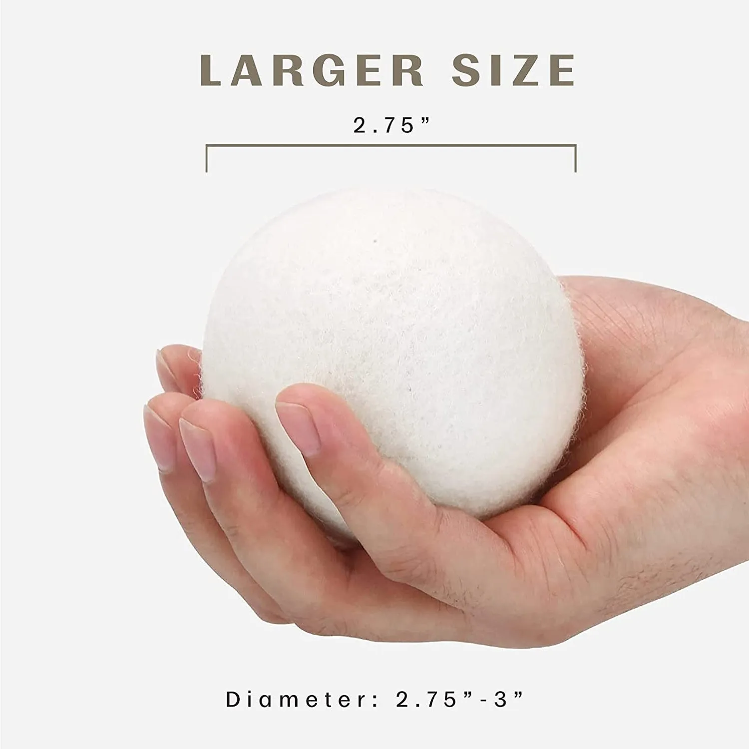 100% Pure New Zealand Wool Dryer Balls