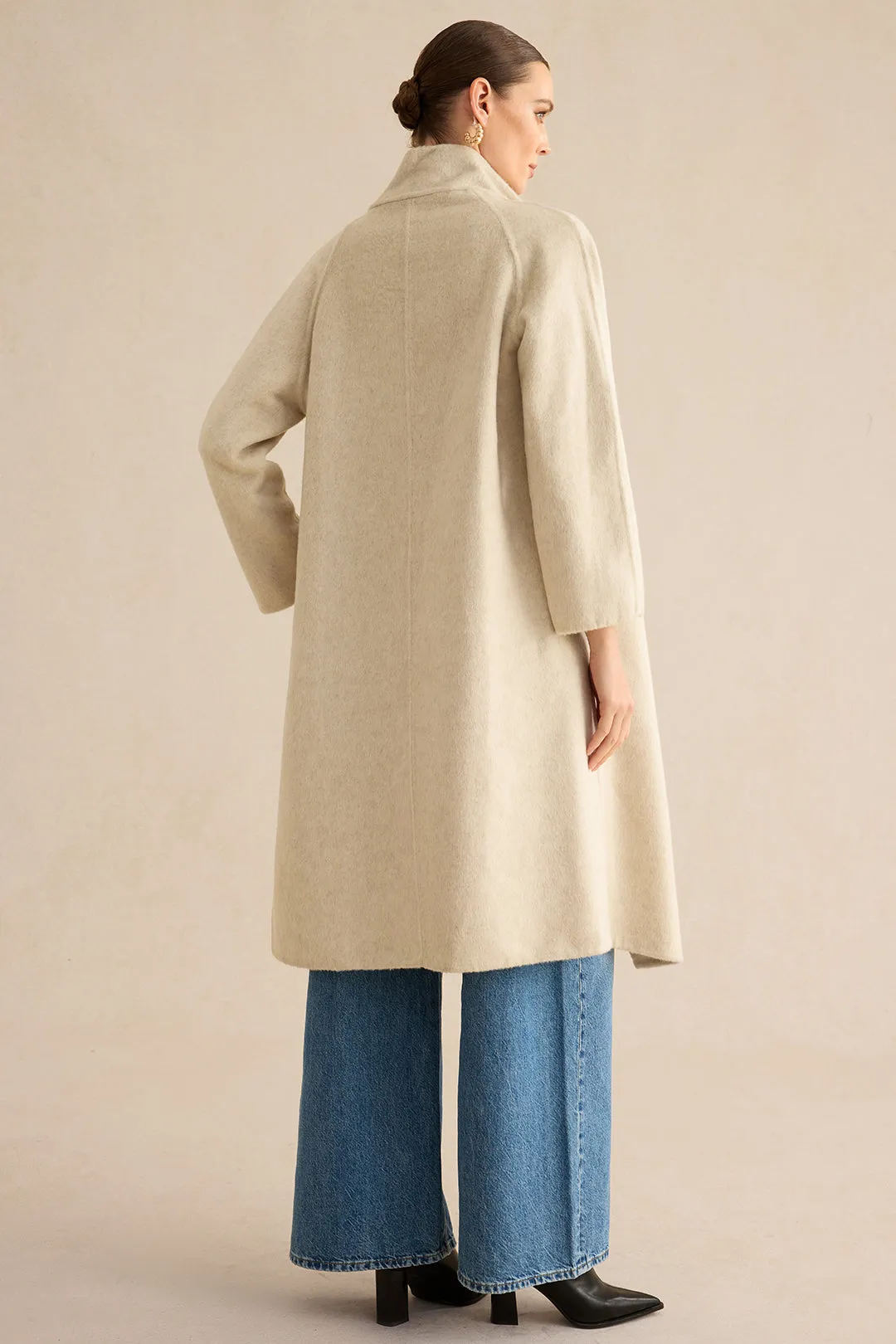 100% Wool Pocket Coat