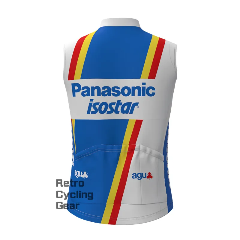 1980s Panasonic Retro Cycling Vest