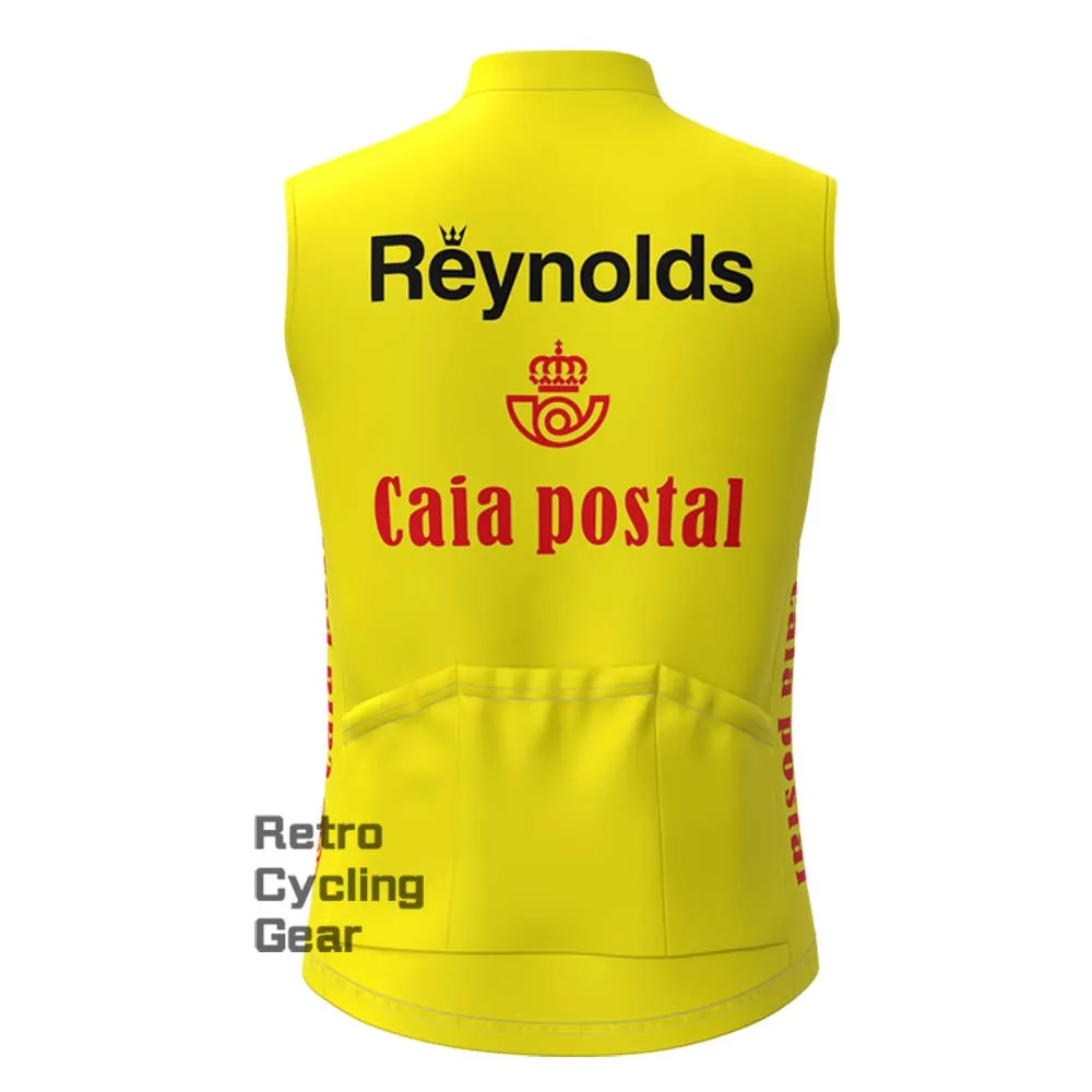 1983s yellow Reynolds Retro Cycling Vest