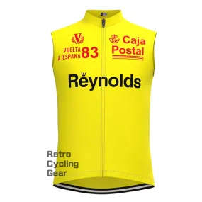 1983s yellow Reynolds Retro Cycling Vest