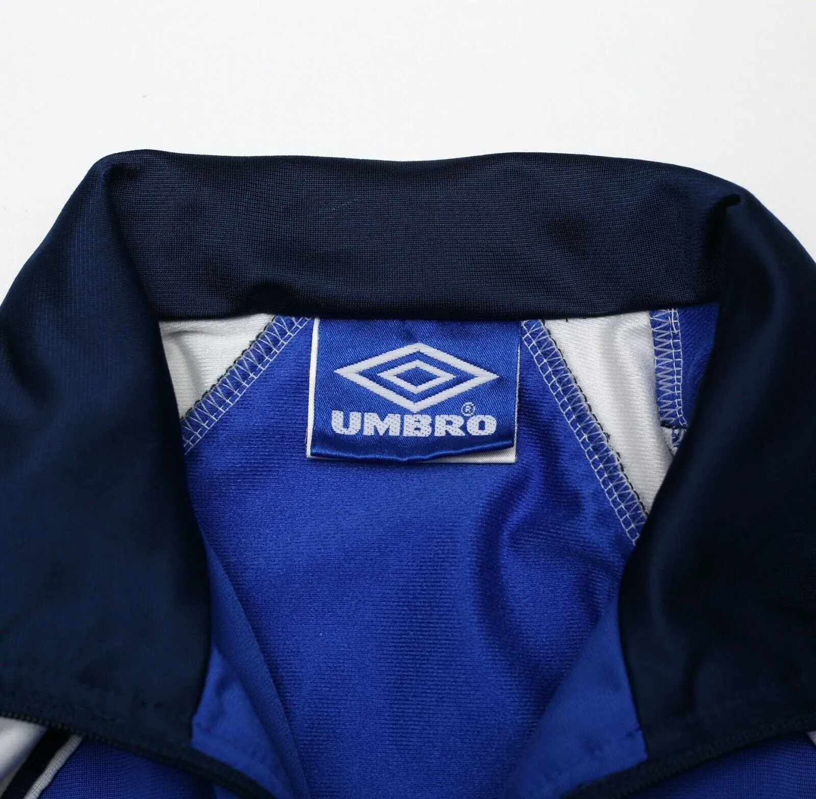 1999/00 CHELSEA Vintage Umbro FA CUP FINAL 2000 Football Track Top Jacket (S/M)