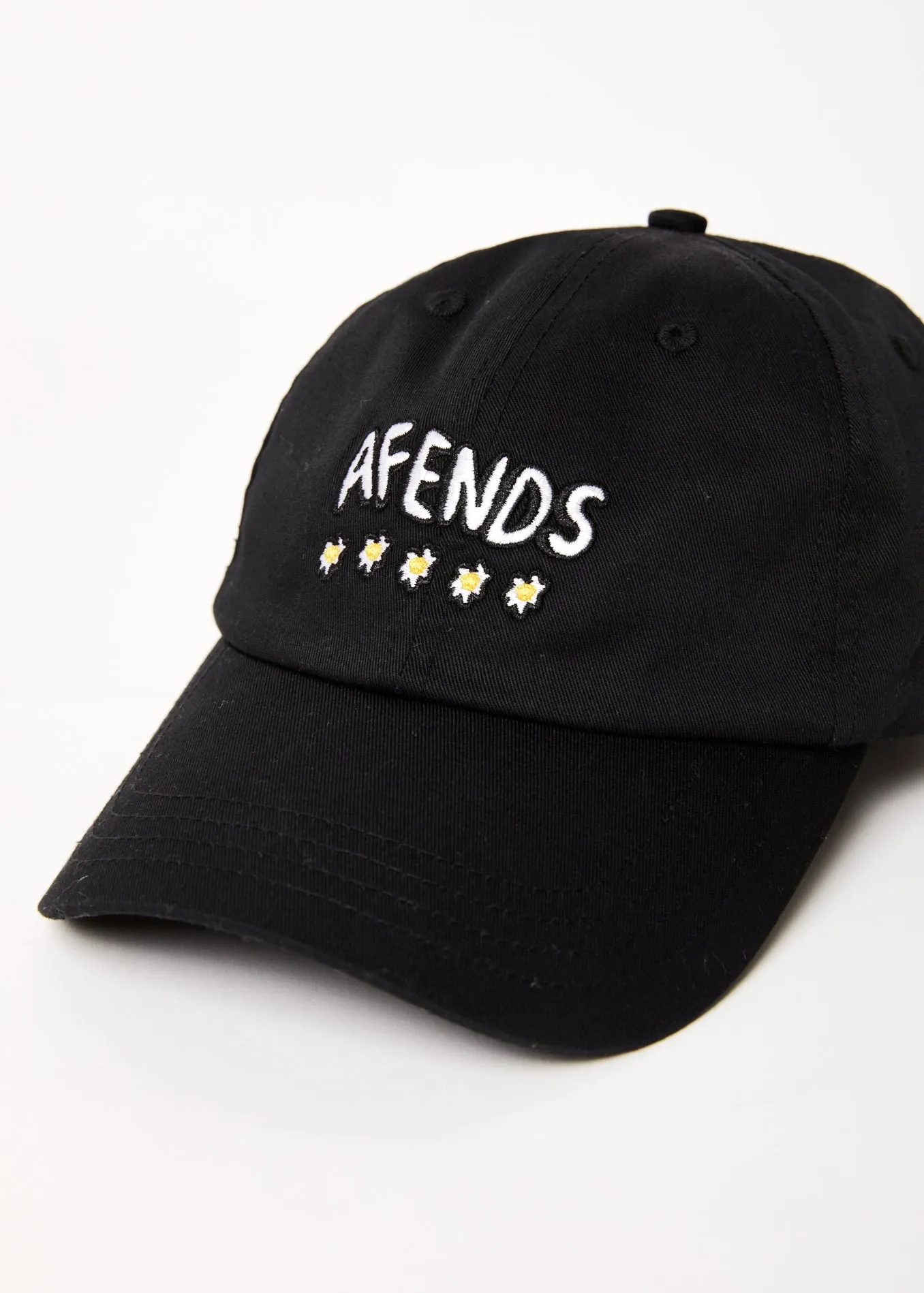 AFENDS Unisex Flowers - Baseball Cap - Black