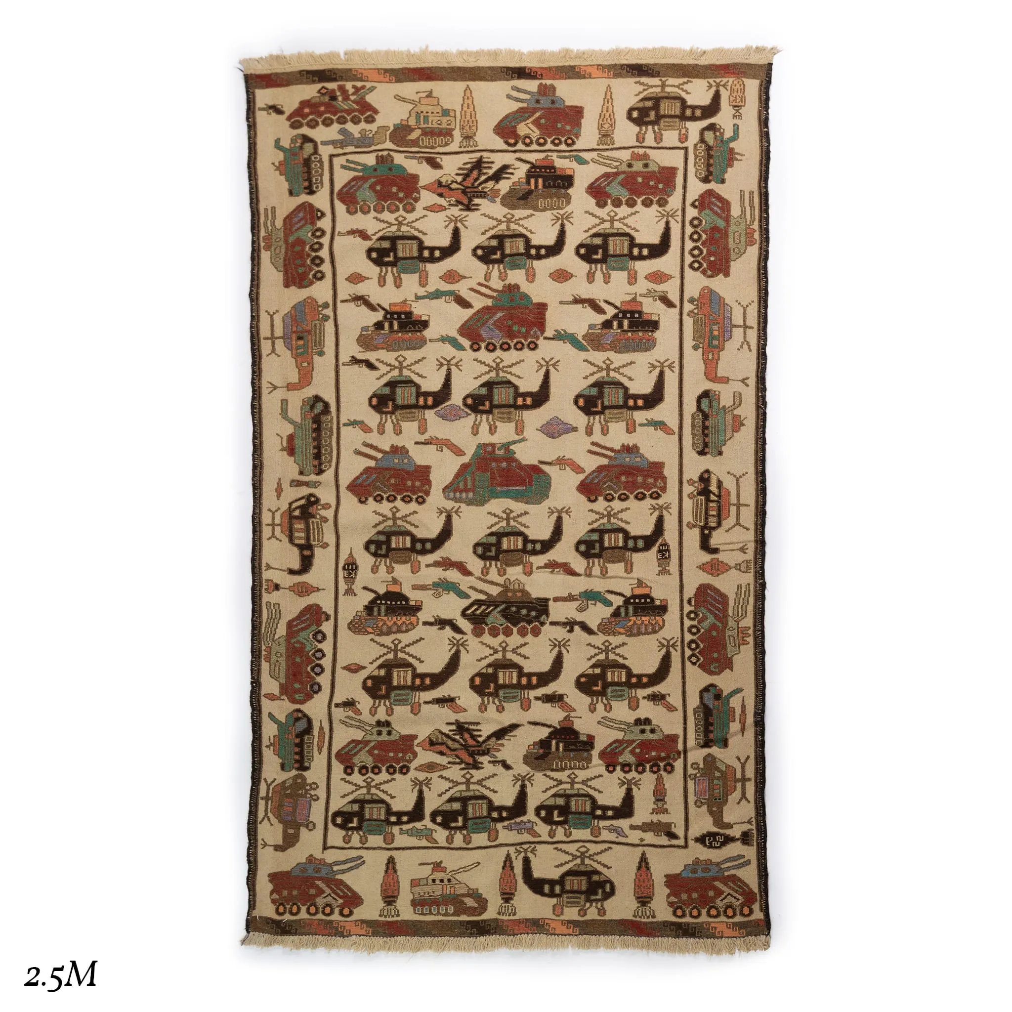 Afghan Large Pattern War Rugs