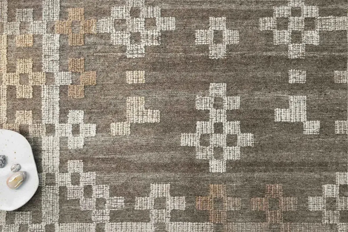 Akina AK-01 Charcoal/Taupe Rug