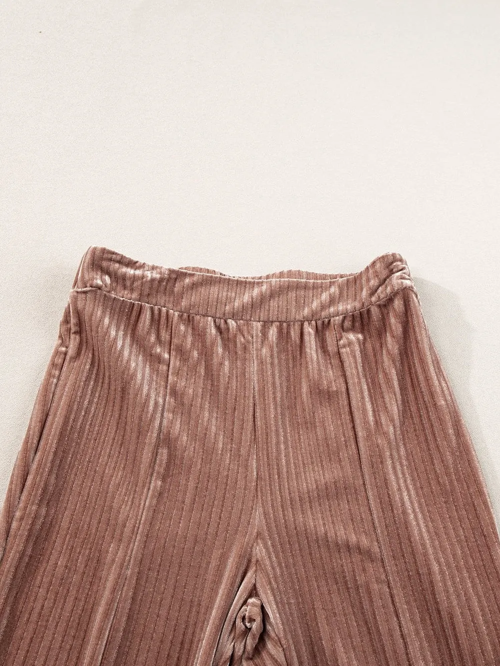 Autumn corduroy pants