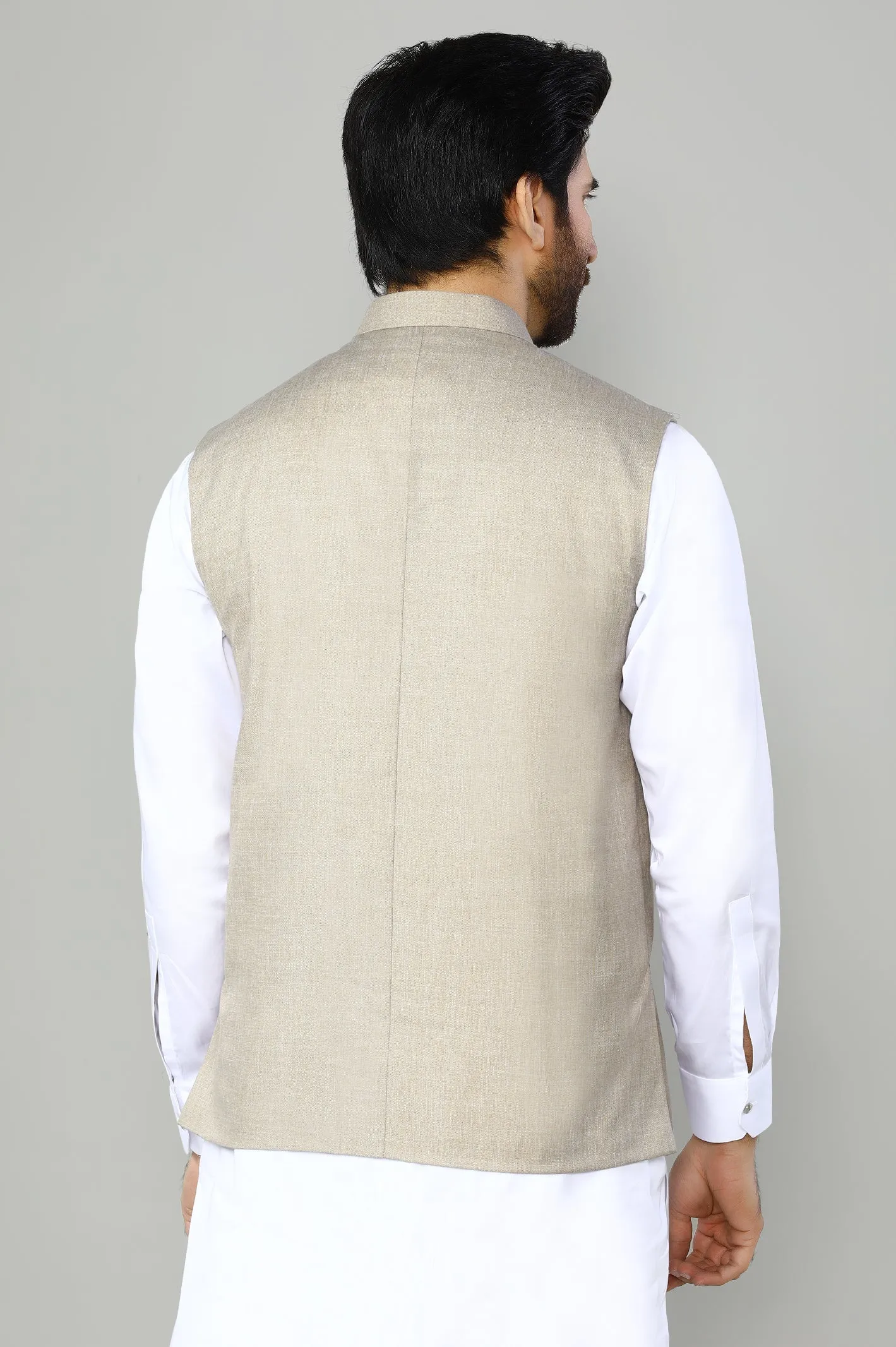 Beige Waistcoat