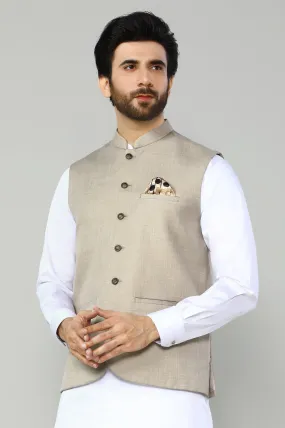 Beige Waistcoat