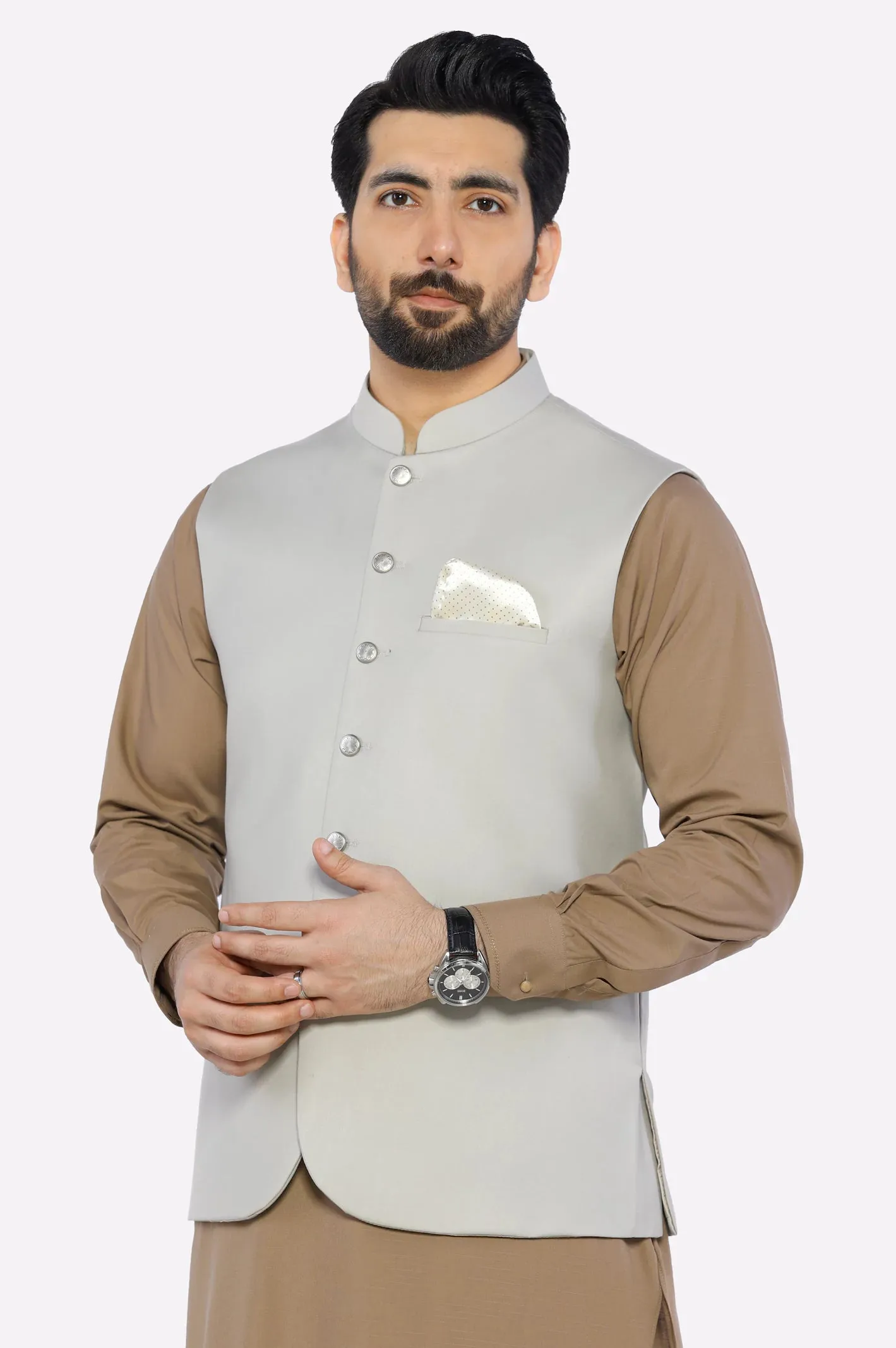 Beige Waistcoat