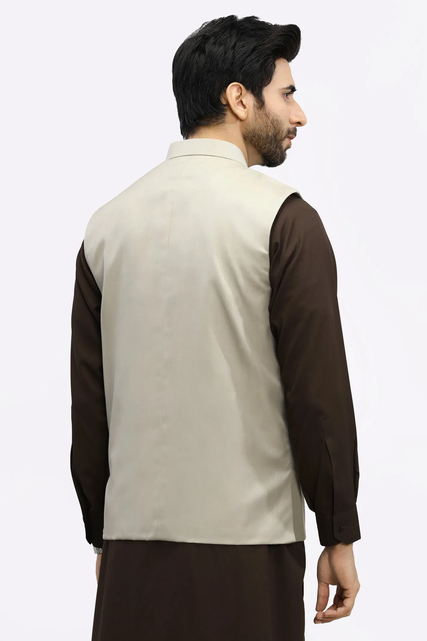 Beige Waistcoat