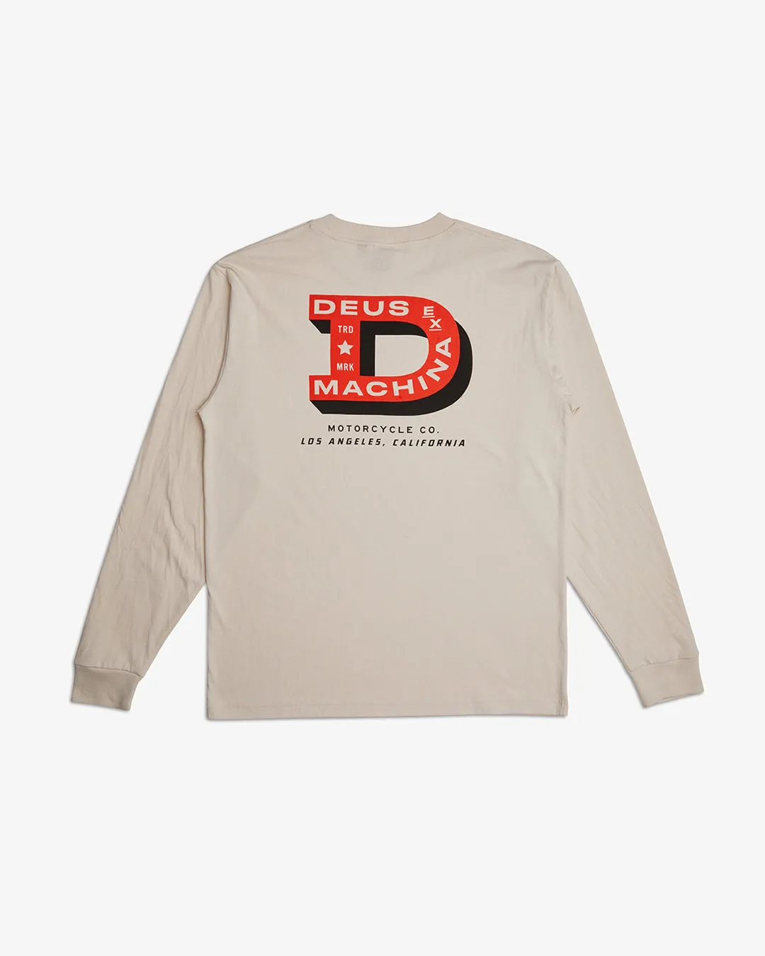 BIGDEE LS TEE - DIRTY WHITE