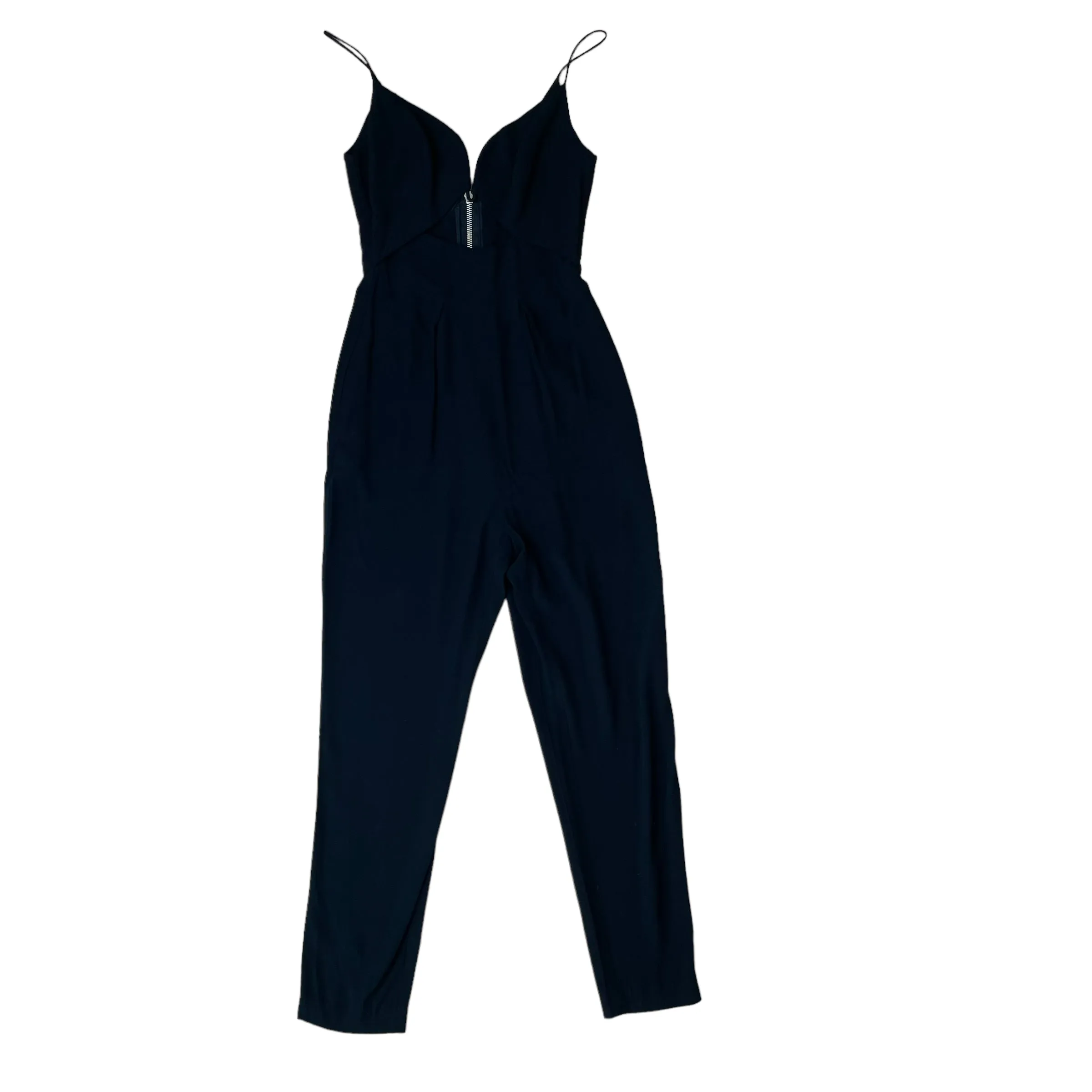 Black Cutout Jumpsuit - 0