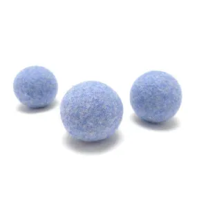 Blue Heather Single Wool Dryer Ball