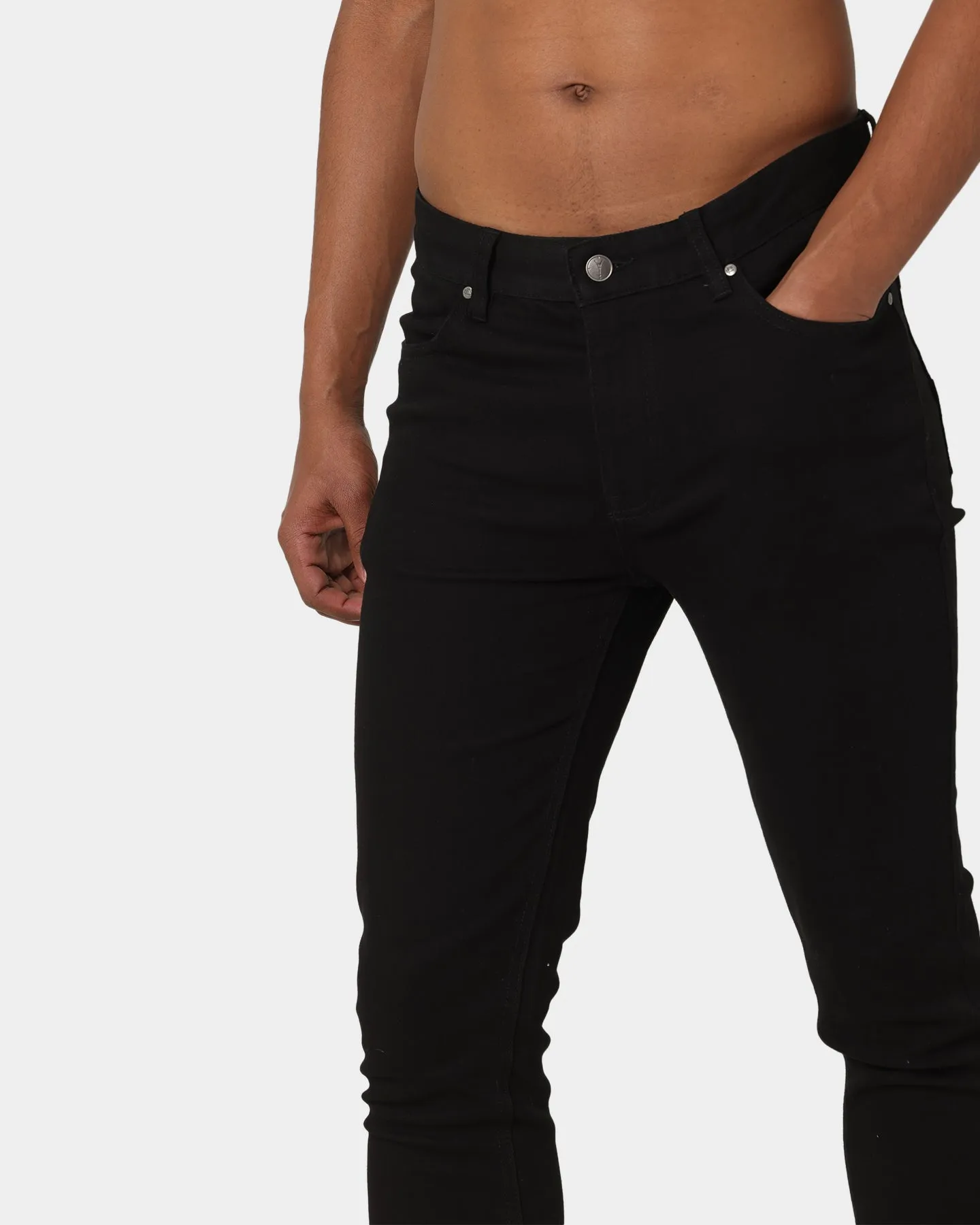 Carré Tradition Skinny Jeans Black