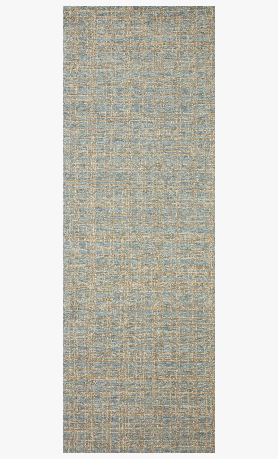 Chris Loves Julia x Loloi Polly Collection - Contemporary Hand Tufted Rug in Blue & Sand (POL-03)