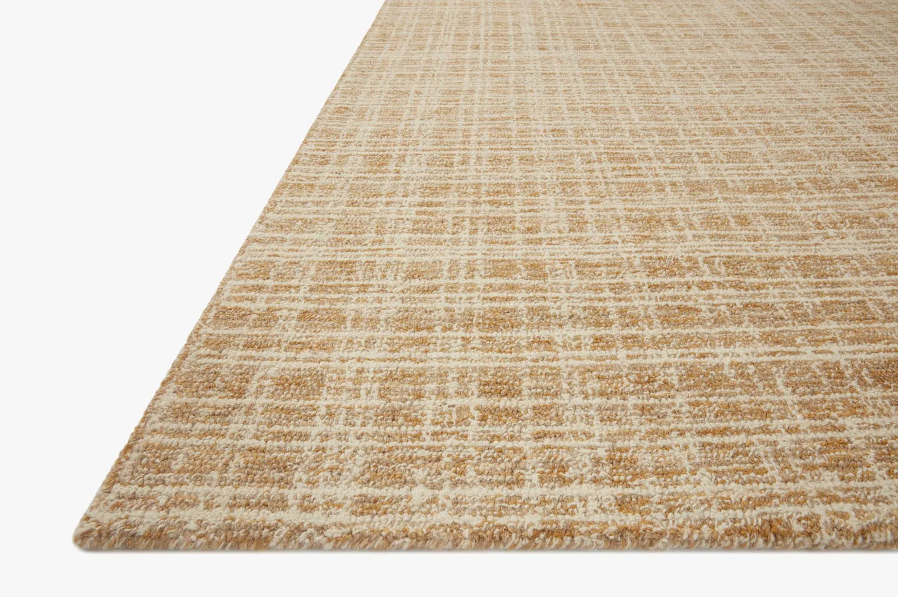 Chris Loves Julia x Loloi Polly Collection - Contemporary Hand Tufted Rug in Straw & Ivory (POL-03)