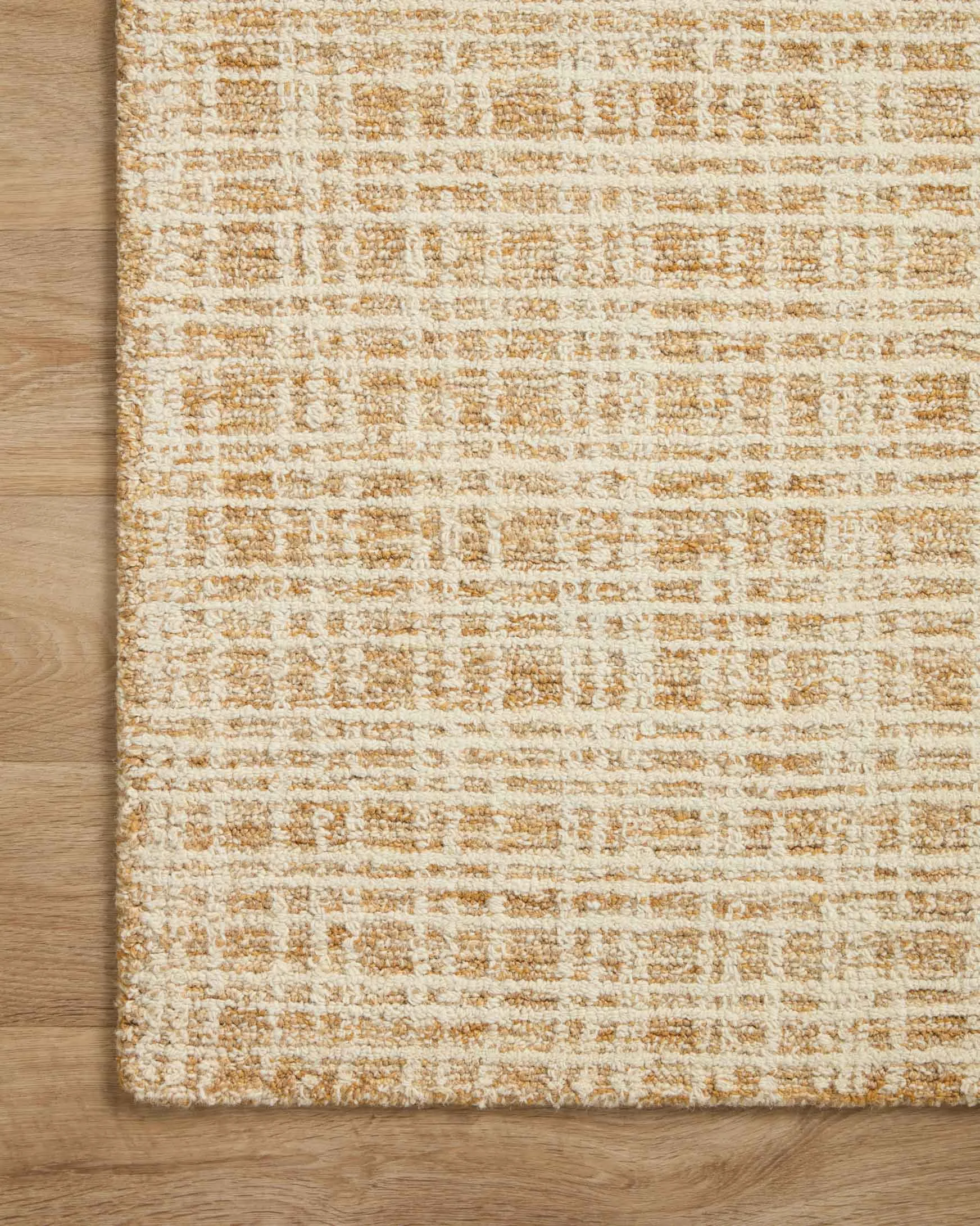 Chris Loves Julia x Loloi Polly Collection - Contemporary Hand Tufted Rug in Straw & Ivory (POL-03)