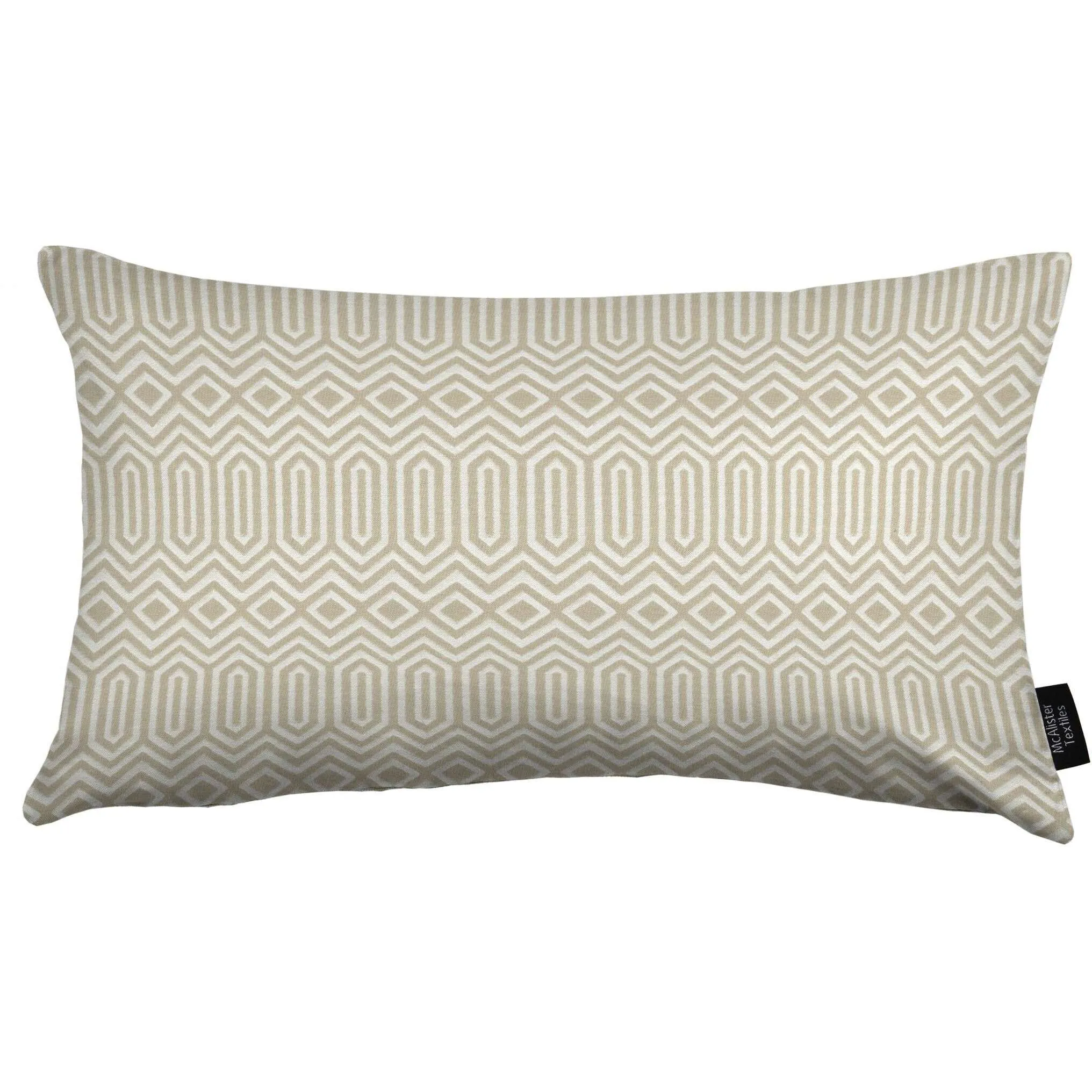 Colorado Geometric Taupe Beige Pillow