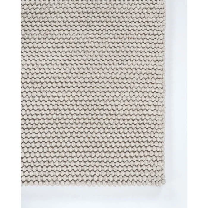 Cyrus Floor Rug - Beige  (Wool Blend)