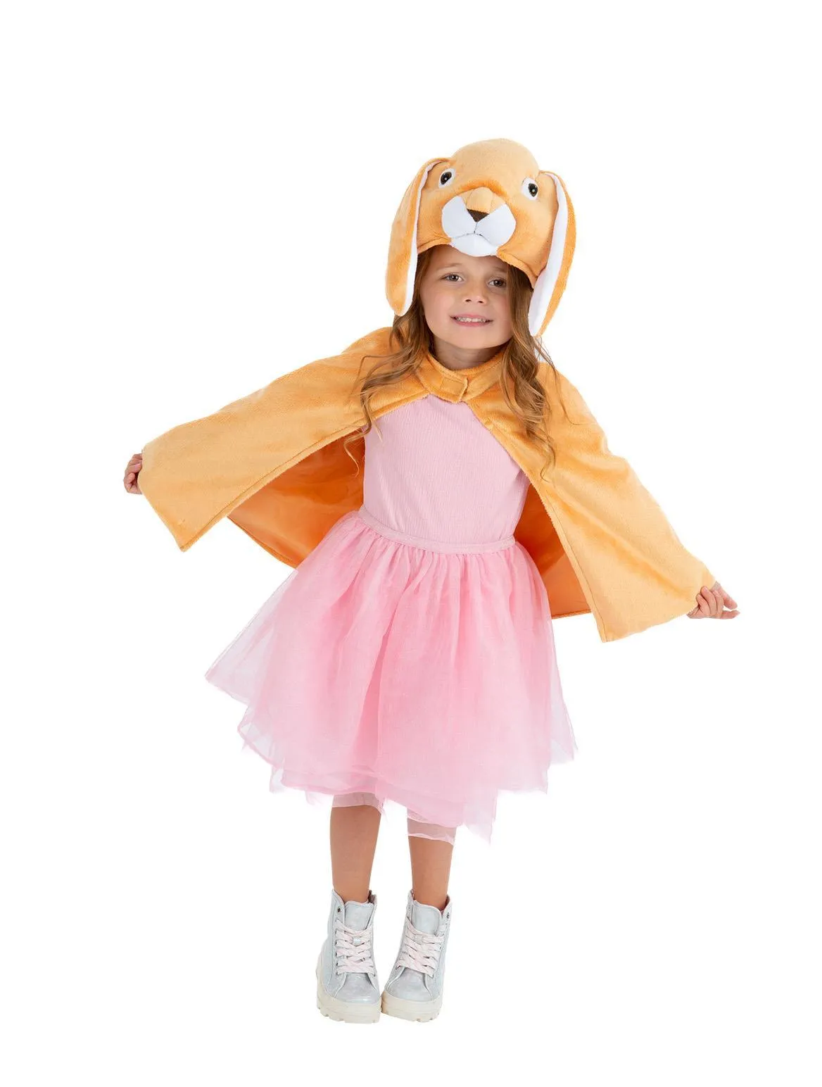 Deluxe Bunny Plush Cape, Kids