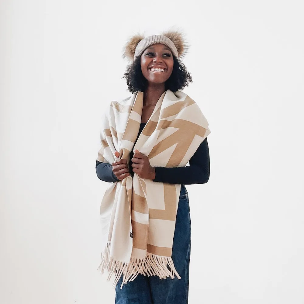 Earthy August Fringe Scarf