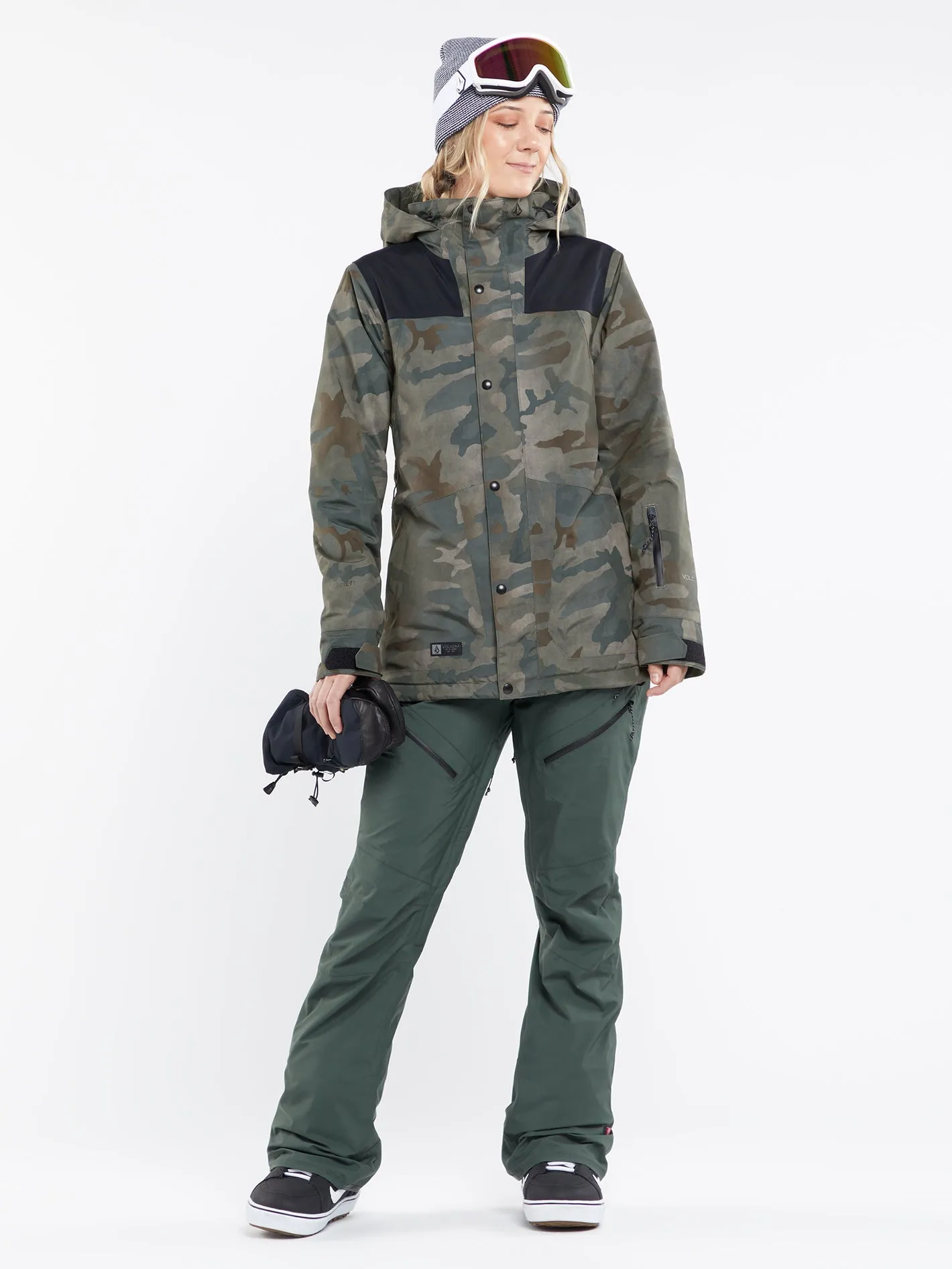 Elm Stretch Gore-Tex Bib Overall - EUCALYPTUS