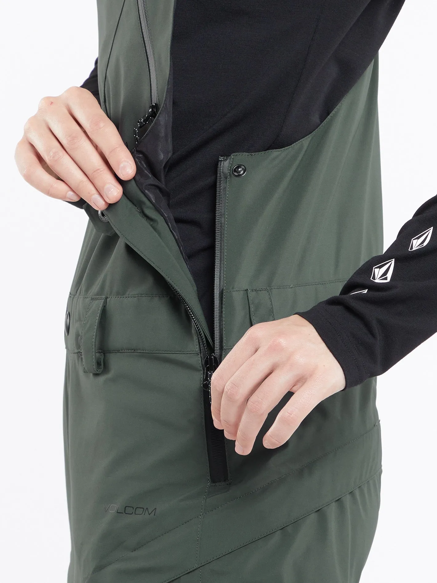 Elm Stretch Gore-Tex Bib Overall - EUCALYPTUS