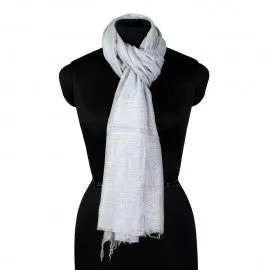 Ethnic Grey Woolen Stole