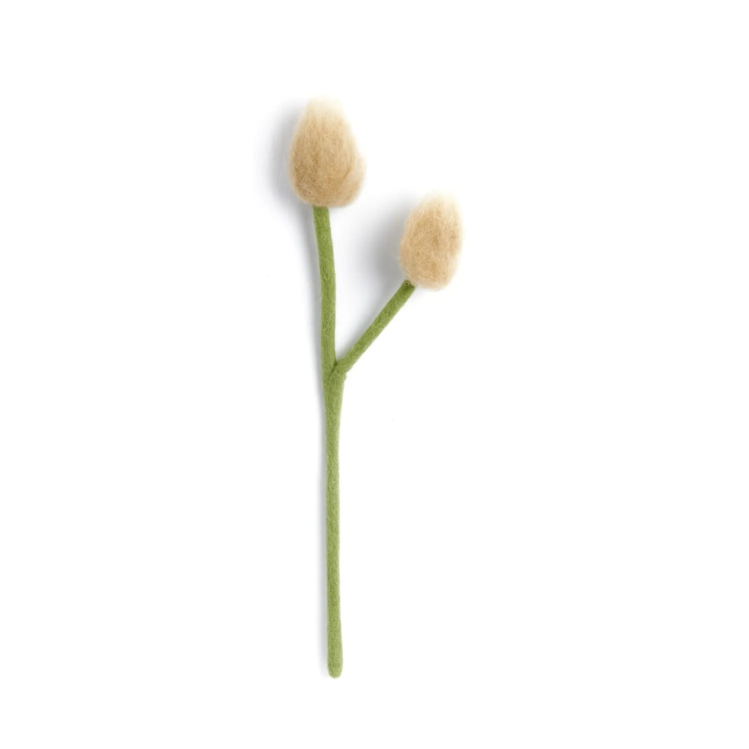 Felt Bunny Tail Flower