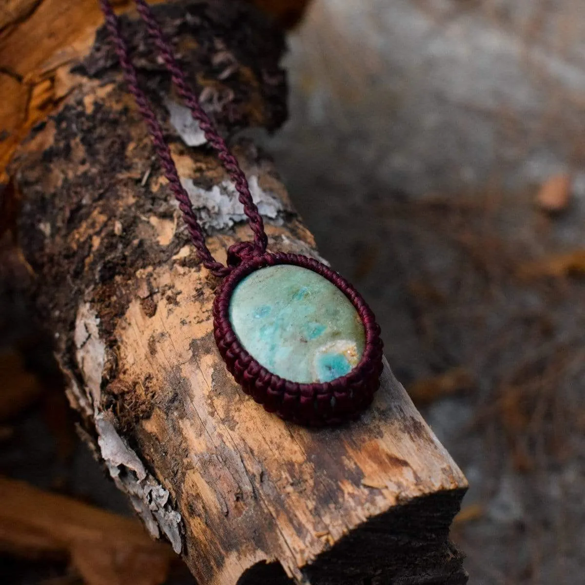 Fuchsite Pendant