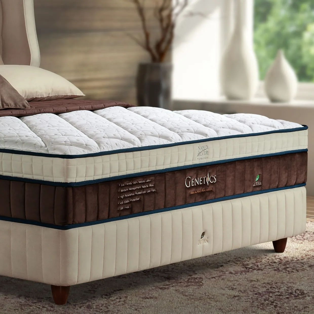 Genetics Fibre And Natural Latex Mattress