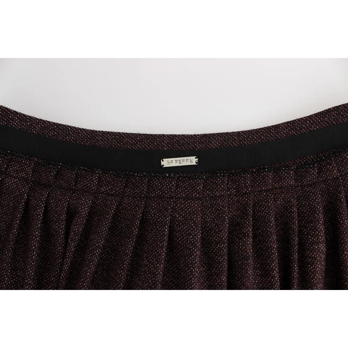 GF Ferre Chic Purple Mini Skirt for Elegant Evenings