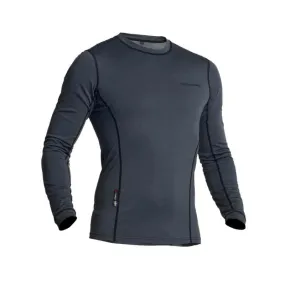 Halvarssons Comfort Long Sleeves Merino Wool Base Layer Top Grey