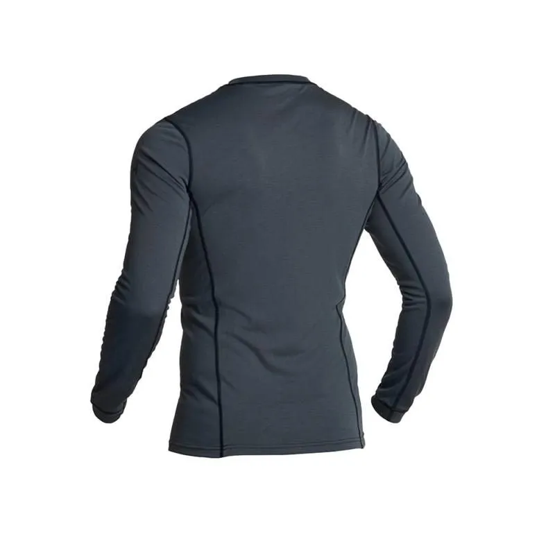 Halvarssons Comfort Long Sleeves Merino Wool Base Layer Top Grey