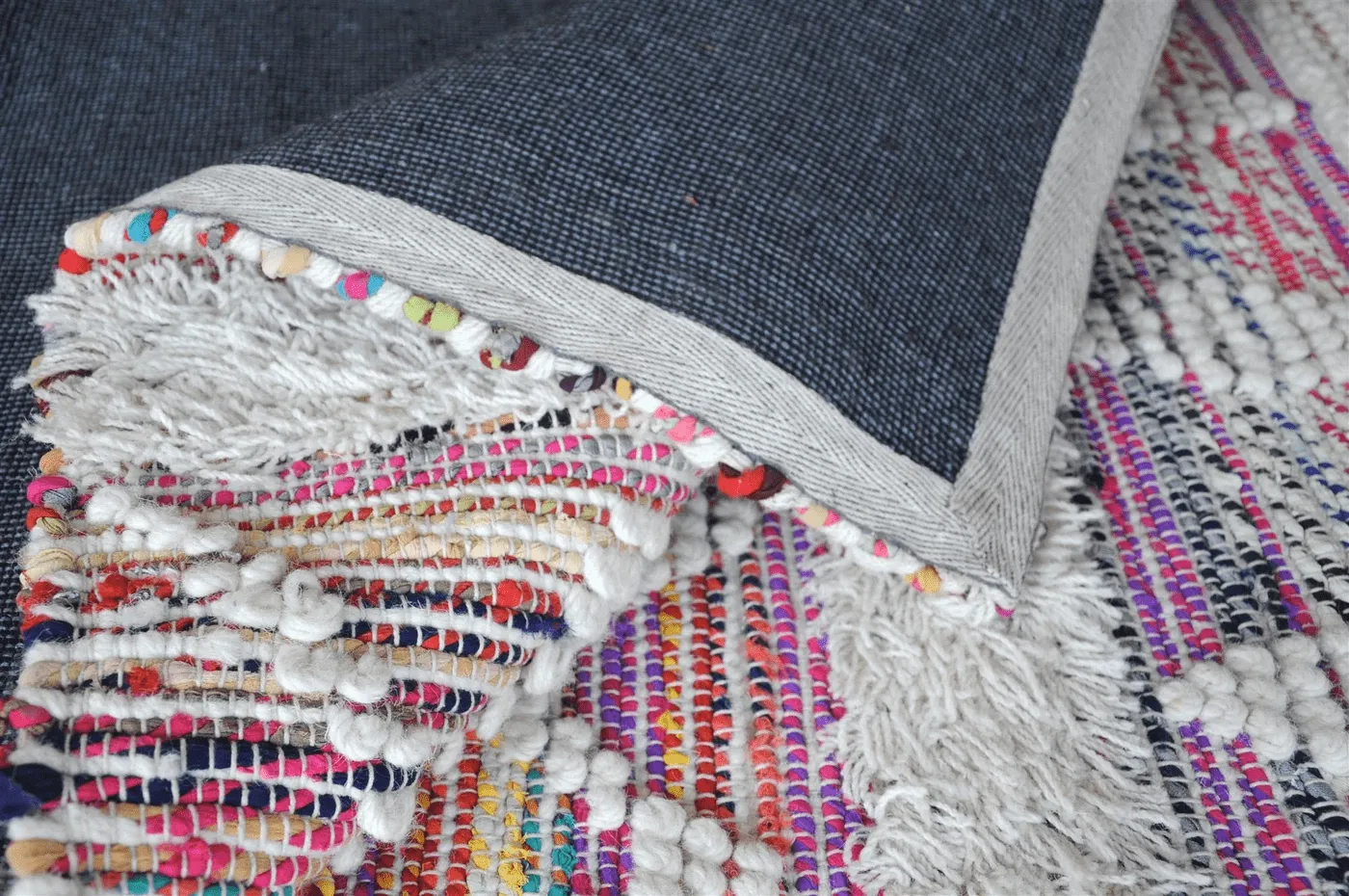 Hyrax Recycled Fabric & Wool Rug