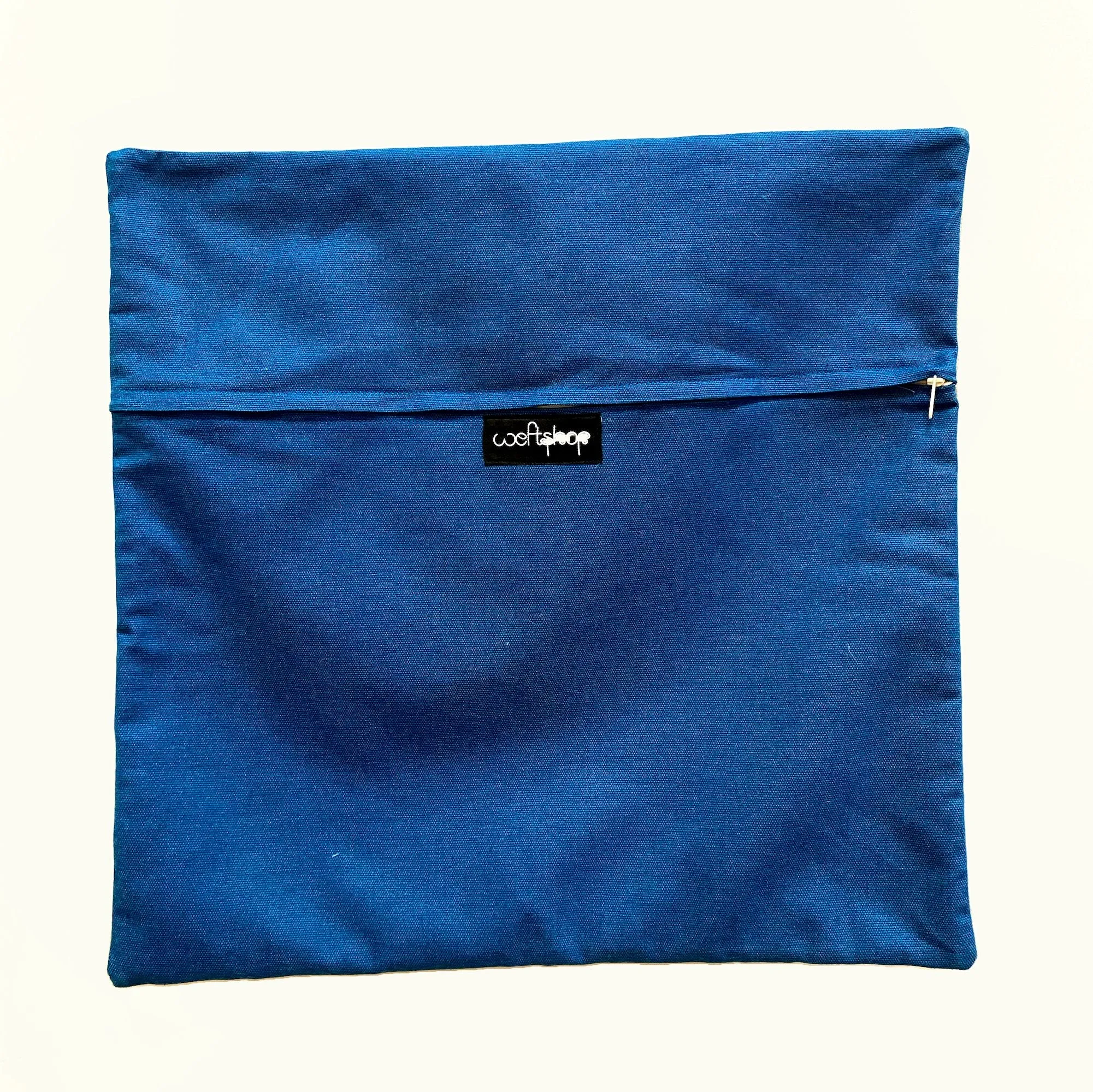 Ibis Cushion in Navy Blue