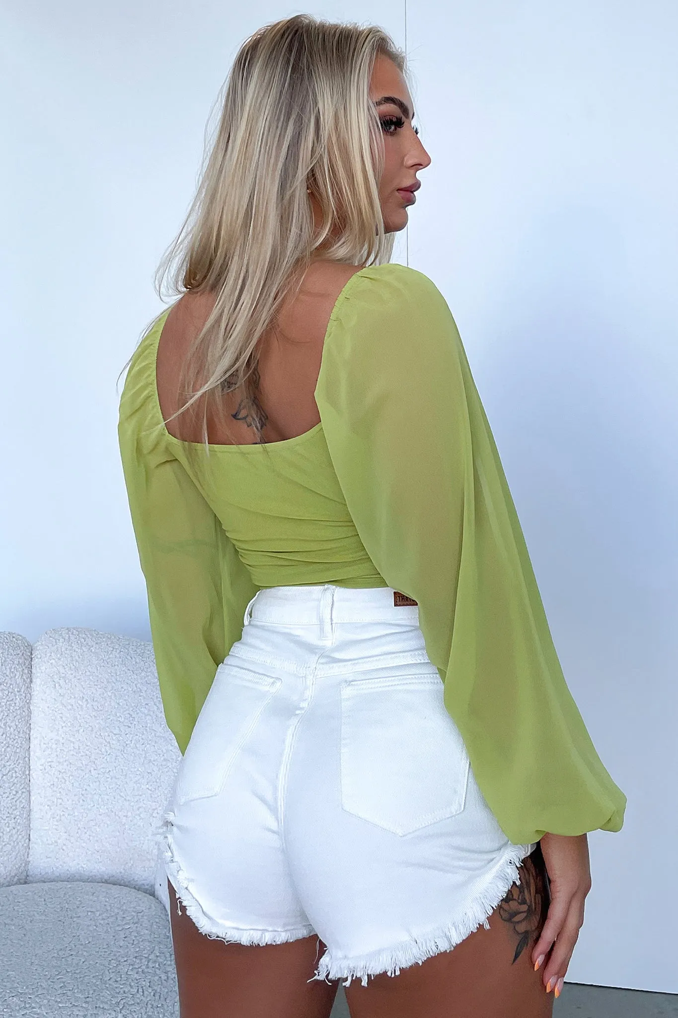 Inez Crop - Green