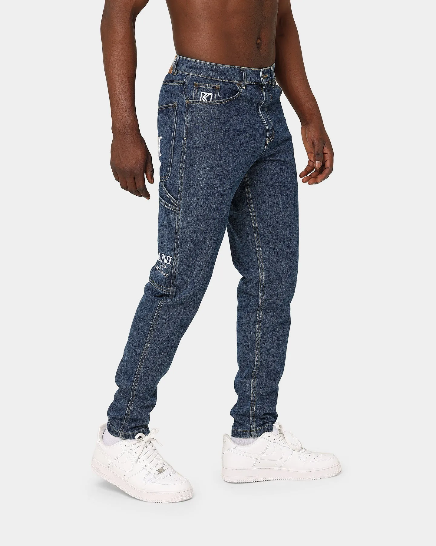 Karl Kani OG Denim Jeans Mid Blue