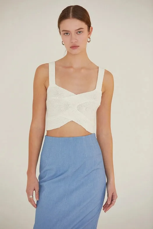 Katie Beachy Crop Tank Top