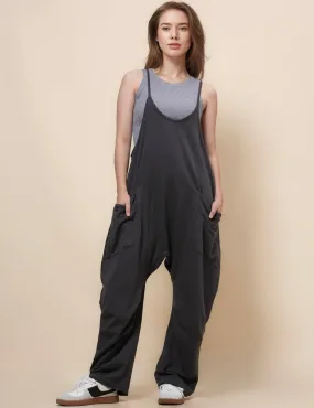 Ladies String Strape Overall Sleeveless Jumpsuit SKJ23103