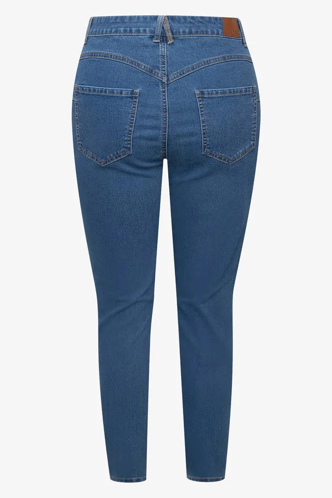 Lift, Slim & Shape Skinny Denim Jeans Blue