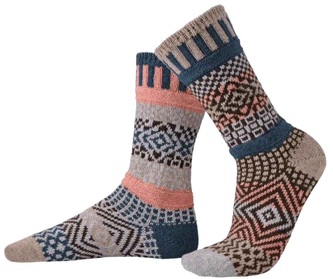 Madrona Recycled Wool Mix Crew Socks