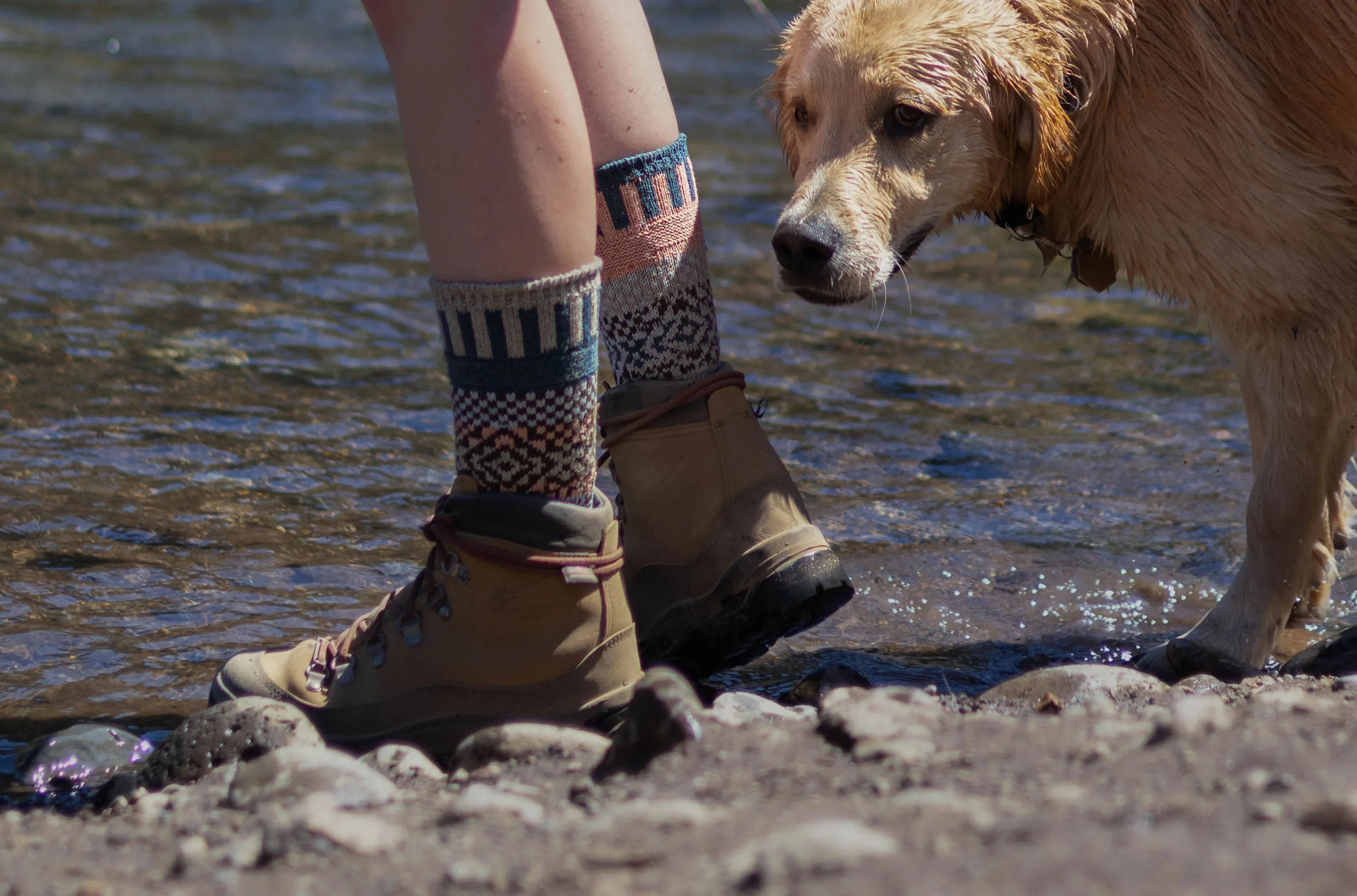 Madrona Recycled Wool Mix Crew Socks