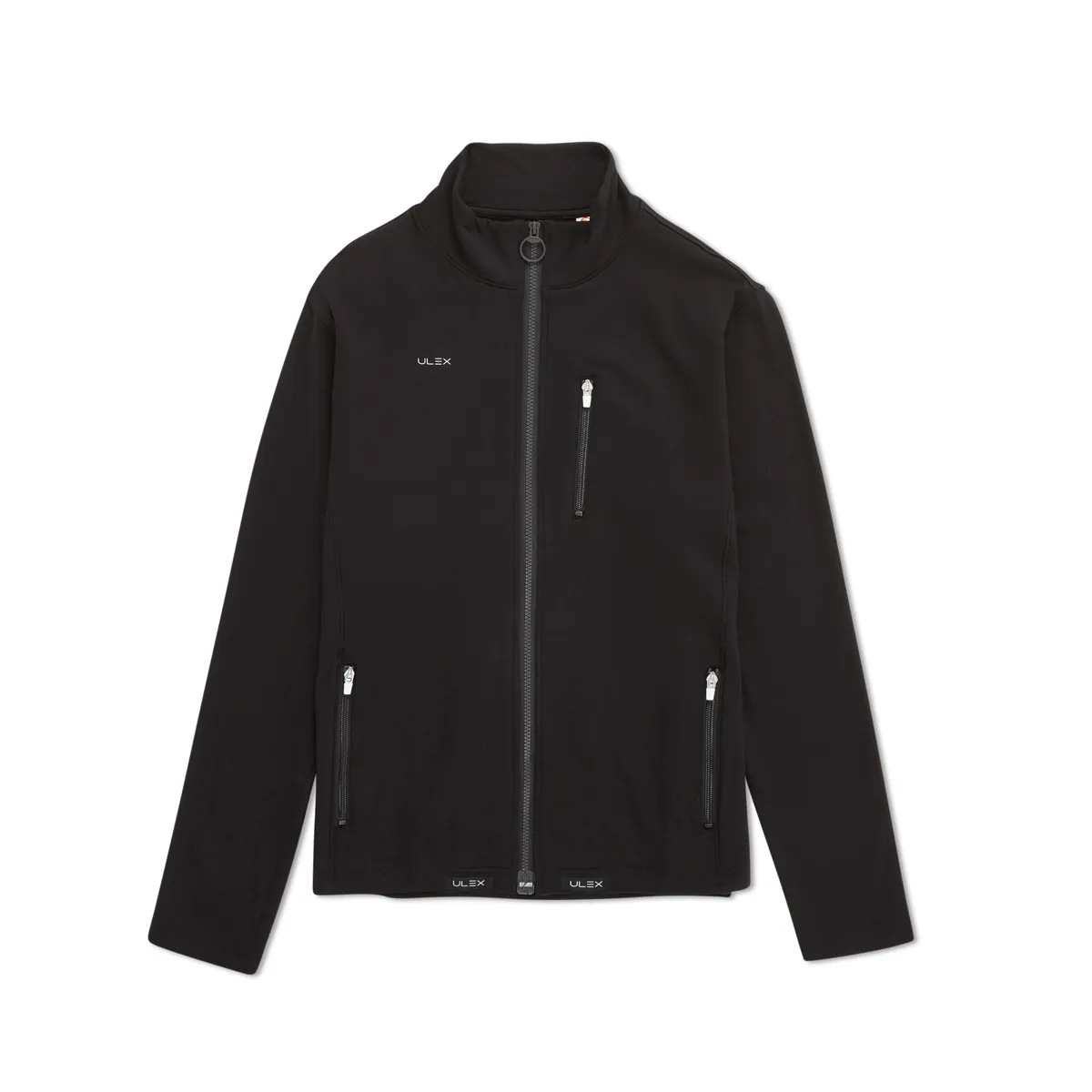 Men's Adaptive Track MagZip™ Jacket in Black Beauty