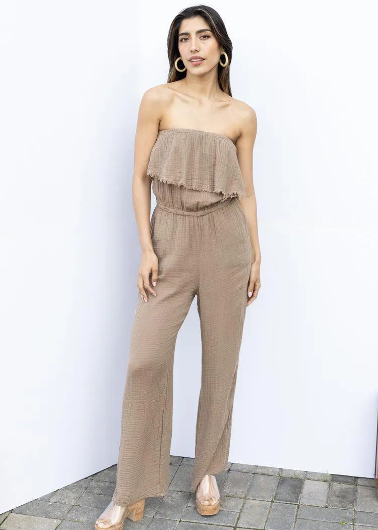 Michael Stars Riya Jumpsuit - Safari***FINAL SALE**