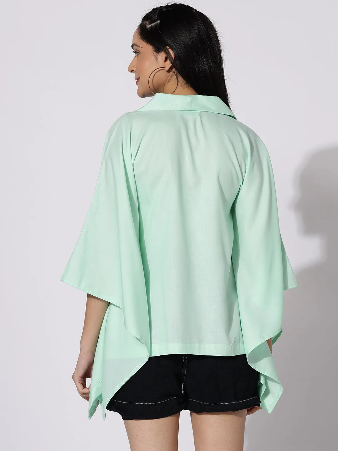 Mint Kaftan Top - Cluster