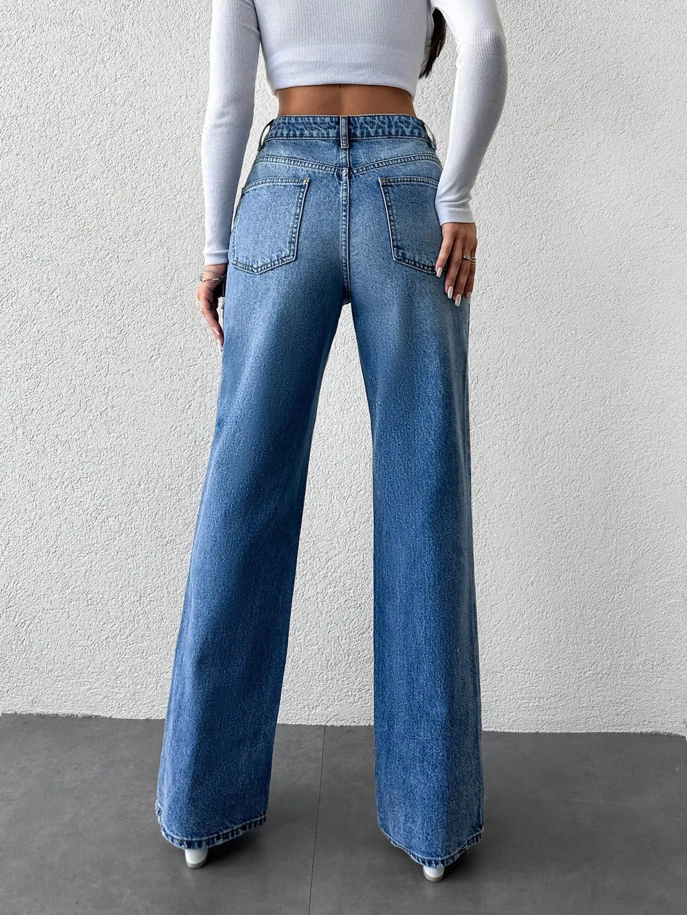 Oh So Vintage Wide Leg Jeans