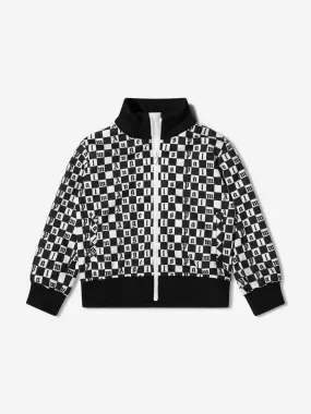 Palm Angels Kids Checkerboard Print Track Jacket