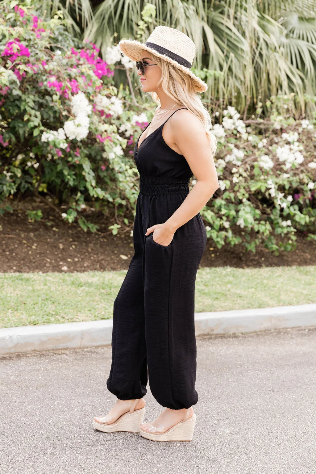 Raise Your Standards Black Jumpsuit