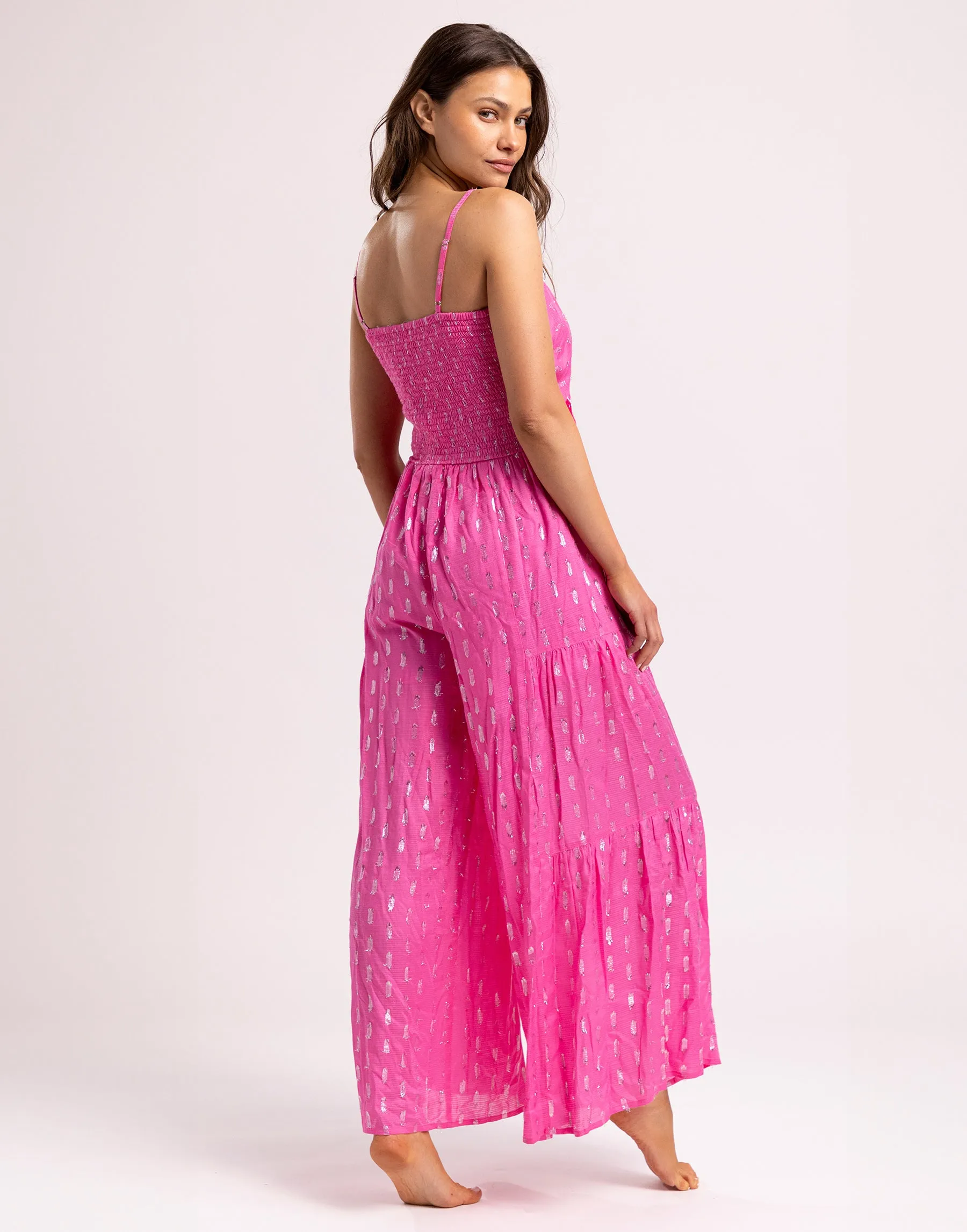 Ray Jumpsuit - Pink